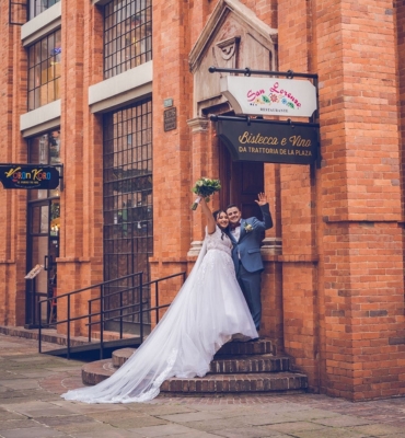 vestidos de novia pierna abierta
